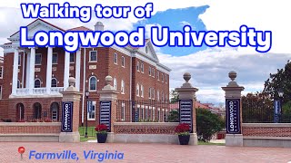 🇺🇸Walking tour of Longwood University October 2023 Farmville Virginia [upl. by Aniarrol]