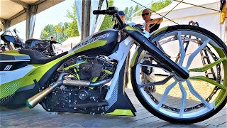 Best HarleyDavidson Bikes at Biker Fest 2022 Lignano Italy [upl. by Ashelman]