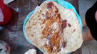 🟩¿Receta Original PASO A PASO Mega baleadas hondureñas 🇭🇳👌🏻😋 Antojos Catrachos [upl. by Lezned301]