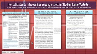 Herzstillstand Intraossärer Zugang erzielt in Studien keine Vorteile [upl. by Nidak]