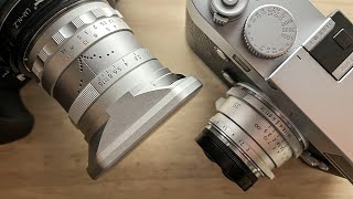 2 Solid Affordable 35mm Options for Leica M Thypoch and Voigtlander [upl. by Oirobil]