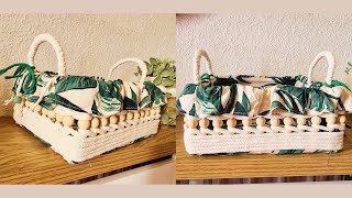 Macrame Basket Home Decor [upl. by Danas270]