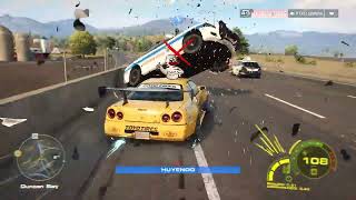 Destrozando Coches de Policia 🆚 quotNissan Skykine GTquot Need For Speed Unbound [upl. by Tormoria]