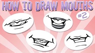 How To Draw Mouths for Caricatures and Cartoons [upl. by Kolk]