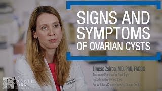 Signs and Symptoms of Ovarian Cysts [upl. by Moon]