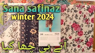 Sana safinaz winter collection 2024 [upl. by Akirret84]