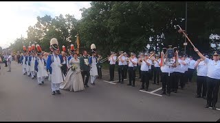 Schützenfest 2022 In Holzheim Abnahme durch das Königspaar [upl. by Yrolam]