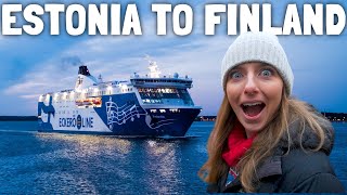 CHEAPEST FERRY FROM TALLINN TO HELSINKI Eckerö Line Cruise [upl. by Geraldine]