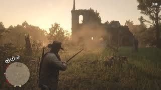 Red Dead Redemption 2 100 Walkthrough Chapter 3 Part 38 Gang Lemoyne Raider Church Bolger Glade [upl. by Assyla]