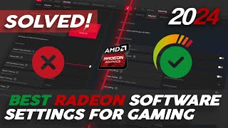 OFFICIAL AMD RADEON SETTINGS ✅ 2024⚡ BEST AMD SETTINGS To Boost FPS For Gaming amp Performance [upl. by Lull]