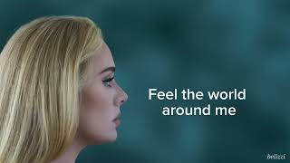 Adele  Easy on me lyrics [upl. by Zednanreh]