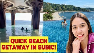 QUICK BEACH GETAWAY IN SUBIC  CENTRAL PARK REEF HOTEL [upl. by Carolee]