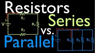 Resistors in Electric Circuits 1 of 16 Series vs Parallel [upl. by Ardys]