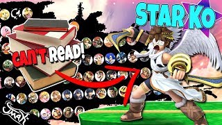 Smash Bros Ultimate Tier List Based on Their Star KO [upl. by Foscalina]