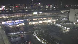 ＜LIVE配信＞新潟駅前ライブカメラ リニューアル工事が進む新潟駅（新潟市中央区） [upl. by Natanoj]