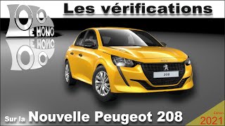 Nouvelle Peugeot 208 2020 vérifications et sécurité routière [upl. by Jennilee682]