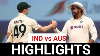 IND vs AUS 2nd Test Day 1 Full HIGHLIGHTS [upl. by Enisaj]