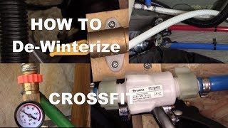 How to DeWinterize your Coachmen Crossfit Campervan [upl. by Aititel]