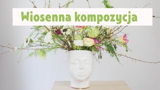 Jak wykonać wiosenną kompozycję Wiosenne kwiaty w domu I Florystyka Artszkolenia 4 [upl. by Alliuqal]