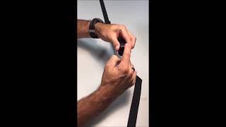 How To Thread Rightline Gear Car Top Carrier Straps [upl. by Giana732]