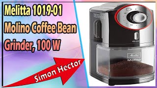 Melitta 101901 Molino Coffee Bean Grinder 100 W [upl. by Ajed909]