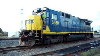 CSX B408 Startup [upl. by Chiaki723]