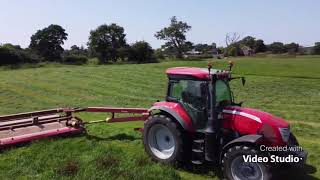 McCormick X6430 mowing [upl. by Idnaj]