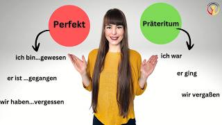 Präteritum oder Perfekt deutschlernen germancourse deutschunterricht german lerndeutsch [upl. by Nadoj]