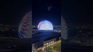 Las Vegas Sphere view from High Roller lasvegas viralvideo funny [upl. by Herzig892]