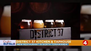 Daytime Buffalo District 37 Kitchen amp Taphouse  New restaurant in North Tonawanda [upl. by Llemmart]