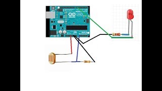 LDR com Arduíno fotosensor [upl. by Kuster]