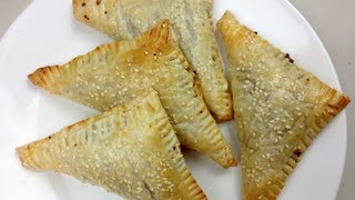 Beef Mince Triangles  Todds Kitchen [upl. by Docilu423]