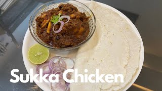 Sukka Chicken  सुक्का चिकन Recipe by Durga Patil Sukka Chicken Recipe in Marathi [upl. by Illehs]