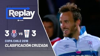 TNT Sports Replay Histórico  U de Chile 33 U Católica  Copa Chile 2016 [upl. by Kemppe524]