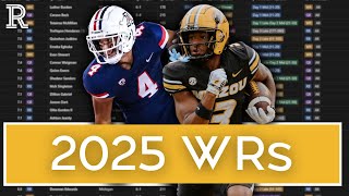 8 Wide Receivers Every Fantasy Football Player Needs to Know  2025 NFL Draft Class Preview [upl. by Nela]