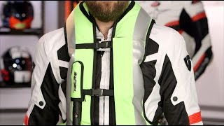 Helite Turtle Airbag Vest Review at RevZillacom [upl. by Stanton816]