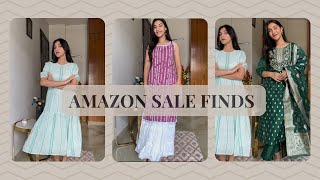 Amazon Sale Finds  dresses  Festive Suit set  Blouses  All are Upto 80 off [upl. by Trab]