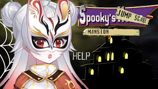 【Spooky Jumpscare Mansion】 chat is spooky vtuber [upl. by Mathi389]