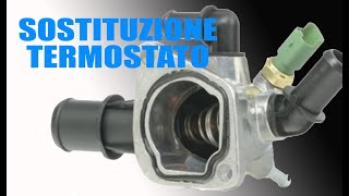 Sostituzione termostato 13 multijet 75 cv [upl. by Hillhouse687]