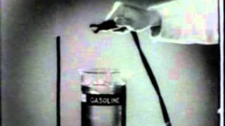 Flammable Range Demonstration 1947 Chemistry of Fire US War Department [upl. by Corry731]