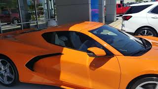 2022 Orange LT Corvette C8 [upl. by Shama]