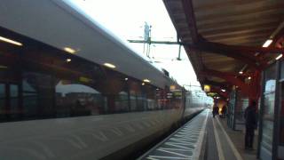 X31 passing Eslöv in full speed  Tåg  Train [upl. by Olcott186]