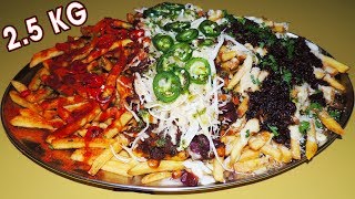 Totally Fried Food Challenge in Dublin Loaded Fries [upl. by Rehtaeh]