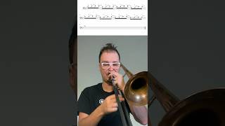 Fun flexibility exercise jazzmusic trombone lipslurs tonguing exercise practice [upl. by Pettit686]