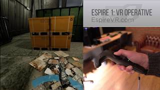 VR stealth game  Espire 1 gameplay footage  dev diary 03 [upl. by Cori470]