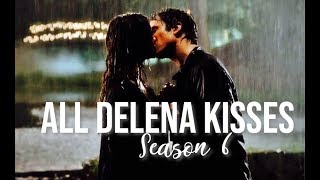 All Delena Kisses ♡ Season 6 [upl. by Lowenstern]