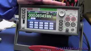 Keithley DMM7510 first look and trying it out [upl. by Aeriell]