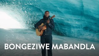 Bongeziwe Mabandla  Noba Bangathini  Mahogany Session in Ice Caves 🥶 [upl. by Willdon]