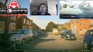 Driving test route Grantham with Elliotts Driving school Commentary [upl. by Akemrehs882]