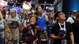 ComicCon 2017 Show Floor Walking Tour [upl. by Niamjneb]